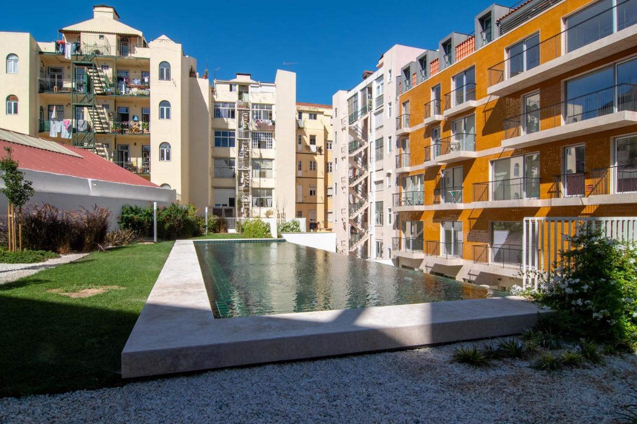 Bright 1 Bdr W/ Pool View By Lovelystay * Lisboa